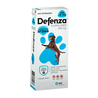 Antipulgas e Antiparasitário MSD Defenza 400mg para Cães de 20 a 40kg