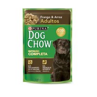 Sachê Dog Chow para Cães Adultos Sabor Frango e Arroz 100g