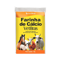 FARINHA DE CALCIO NATURRICH/VETBRAS 1KG