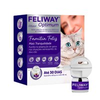 Difusor Elétrico e Refil Feliway Optimum para Gatos 48ml