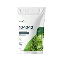 FERTILIZANTE MAXGREEN NPK 10-10-10 1KG
