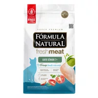 Ração Fórmula Natural Freshmeat para Gatos Sênior Sabor Frango e Tomate 10,1Kg