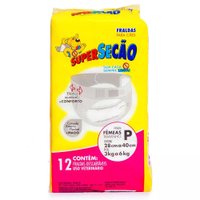 Fralda Higiênica Petix SuperSecão para Cães Fêmeas P 12 Unidades