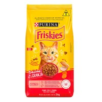 Ração Friskies para Gatos Adultos sabor Frango, Peru e Cenoura 3Kg