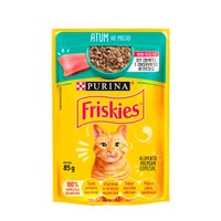Sachê Friskies para Gatos Adultos Sabor Atum ao Molho 85g
