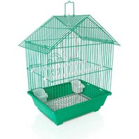 GAIOLA PASSAROS TRIANGULAR COM COMEDOURO 271