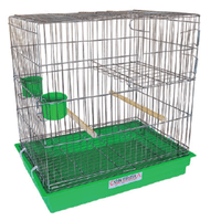 GAIOLA PERIQUITO COM BANDEJA ZINCADA