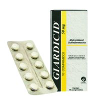 Antibiótico CEPAV Giardicid para Cães e Gatos 50mg