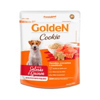 Golden Cookie Cães Adultos Raças Pequenas sabor Salmão e Quinoa 350g