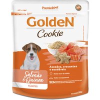 Petisco Golden Cookie para Cães Filhotes sabor Salmão e Quinoa 350g