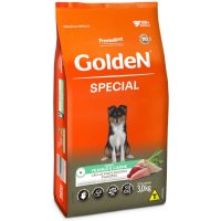 Ração Golden Special para Cães Filhotes Raças Pequenas Sabor Frango e Carne 3Kg