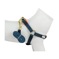 GUIA PEITORAL AMERICANO MARINHO G BONITO PRA CACHORRO