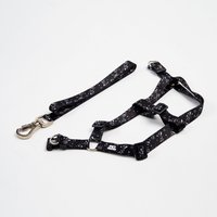 Guia Peitoral Americano para Cães G Foguete Preto Petnautas