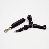 Guia Peitoral Antipuxão para Cães G Preto Petnautas