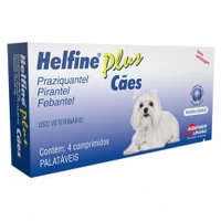 Helfine Plus para Cães caixa com 4un