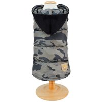 JAQUETA CAPUZ CAMUFLADO PP BONITO PRA CACHORRO