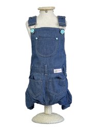 JARDINEIRA MASCULINA JEANS M MIOKAO