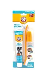 Kit Dental Be Pets Hálito Fresco Escova e Creme Dental sabor Menta para Cães 67,5g