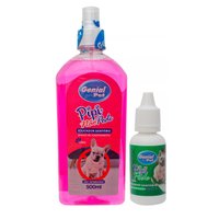 Kit Educador Genial Pet Pipi Pode 20ml + Pipi Não Pode 500ml
