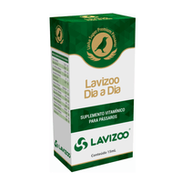 Suplemento Vitamínico Lavizoo Dia a Dia para Pássaros 15ml