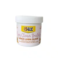 Lenço Umidecido Great Pets Limpa Olhos para Cães e Gatos