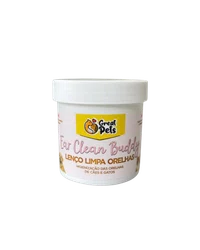 Lenço Great Pets Limpa Orelhas para Cães e Gatos