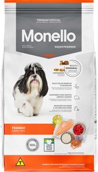 Ração Monello Dog para Cães Adultos Raças Pequenas sabor Frango 15Kg
