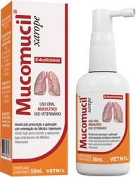 Xarope Expectorante Vetnil Mucomucil 50ml