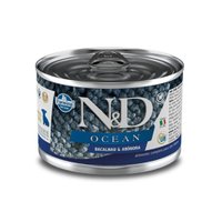 Patê N&D Ocean para Cães Filhotes Sabor Bacalhau e Abóbora 140g
