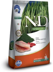 N&D SPIRULINA FELINE KITTEN TILAPIA 1,5KG