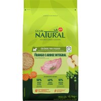 Ração Guabi Natural para Cães Adultos Sênior Raças Minis e Pequenas sabor Frango e Arroz 10,1Kg