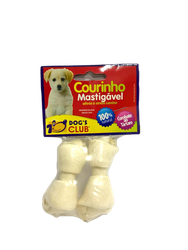 Osso Courinho Mastigável PP Dogs Club - 2 Unidades