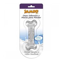 OSSO SILICONE BONINHO G LEITE JAMBO PET