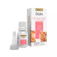 Solução Otológica Otolin UCB Vet para Cães e Gatos 15ml