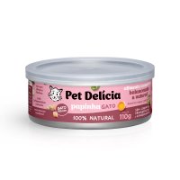 Patê Pet Delícia Papinha de Frango para Gatos Filhotes 110g