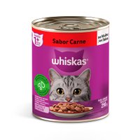 Patê Whiskas para Gatos Sabor Carne ao Molho 290g
