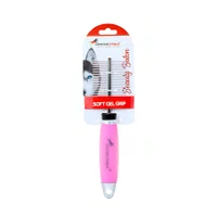 Pente Duplo Germanhart Gel  Rosa para Cães e Gatos