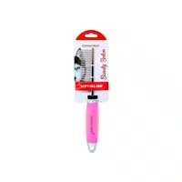 Pente Fino Germanhart 40 Dentes Gel Rosa para Cães e Gatos