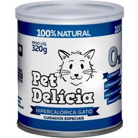 Patê Pet Delícia Natural Hipercalórico para Gatos Adultos 320g