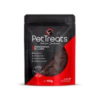 Petisco Natural PetTreats Mordidinhas de Carne para Cães 100g