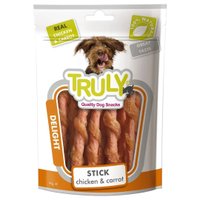 PETISCO CAO TRULY DELIGHT PALITO DE FRANGO E CENOURA 90G