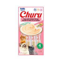 PETISCO CHURU ATUM E SALMAO PARA GATOS 56G