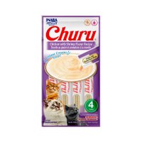 Petisco Churu para Gatos sabor Galinha com Camarão com 4 unidades 56g