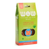 Petisco Natural WOW Gourmet para Gatos sabor Frango Crocante com Catnip 50g