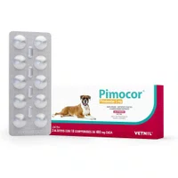 Inodilatador Vetnil Pimocor 5mg 30 Comprimidos para Cães de 10 a 20kg