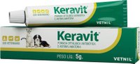 Pomada Oftalmologica Antibiótica Vetnil Keravit 5g