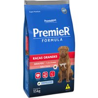 Ração Premier Formula para Cães Adultos Raças Grandes Sabor Carne 15Kg