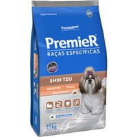 Ração Premier Raças Específicas Shih Tzu para Cães Adultos Sabor Salmão 7,5Kg