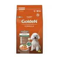 Ração Golden para Cães Adultos Raças Pequenas Sabor Salmão e Arroz 3Kg