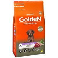 Ração Golden para Cães Filhotes Raças Pequenas Sabor Carne e Arroz 3Kg